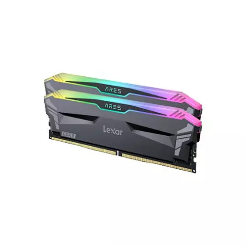 Lexar Ares RGB 32GB (2 x 16GB) DDR5 7200MHz Gaming Desktop RAM - 1
