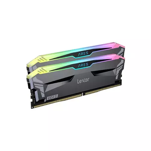 Lexar Ares RGB 32GB (2 x 16GB) DDR5 7200MHz Gaming Desktop RAM - 2