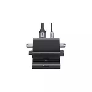 Baseus WKMD000001 USB-C Multi-Interface Hub – Dual USB 2.0 & USB 3.0, HDMI, SD/TF Card Reader, Type-C Female (Grey)