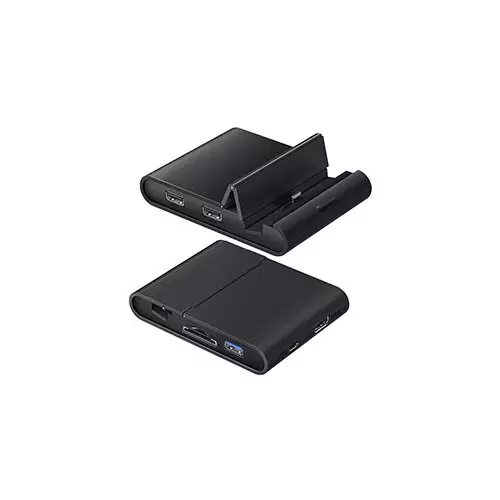 Baseus WKMD000001 USB-C Multi-Interface Hub – Dual USB 2.0 & USB 3.0, HDMI, SD/TF Card Reader, Type-C Female (Grey) - 2