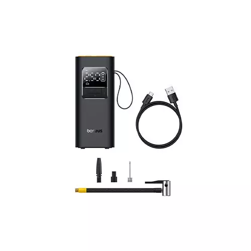 Baseus Inflator Super Mini Pro Series 4000mAh Wireless Cluster (Black) - 2