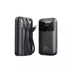 Baseus Comet Series PPMD2-20 Triple Cable 20000mAh 22.5W Power Bank with Digital Display