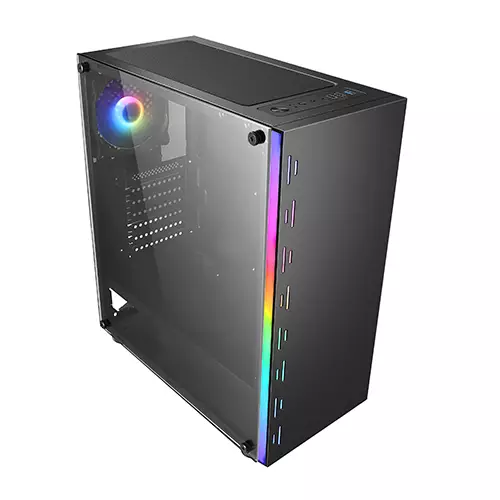 Aptech AP-G33-06 RGB ATX Gaming Case - 1