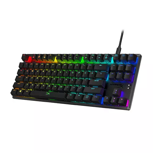 HyperX Alloy Origins Aqua Core Mechanical Gaming Keyboard (2 Year official warranty) - 2