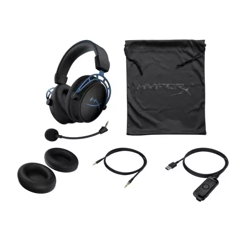 HyperX Cloud Alpha S BLUE Gaming Headset (1 Year official warranty) - 4