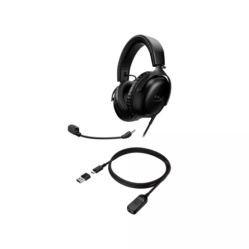 HYPERX CLOUD III WIRED GAMING HEADSET BLACK - 2