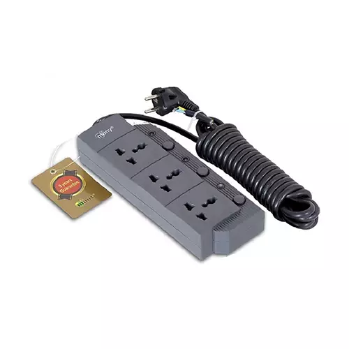 Many MTS 2030 Heavy Duty 3 Gang 5 Meters Multi Plug - 1