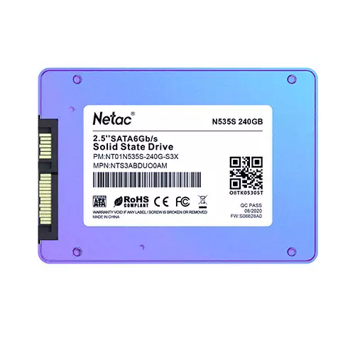 Netac N535S 240GB 2.5-inch SATA-III SSD - 1