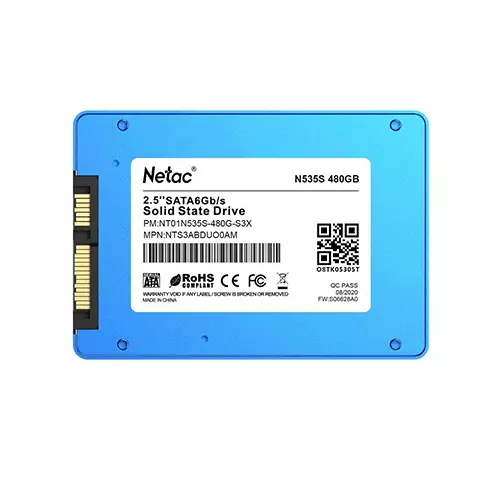 Netac N535S 480GB 2.5-inch SATA-III SSD - 1