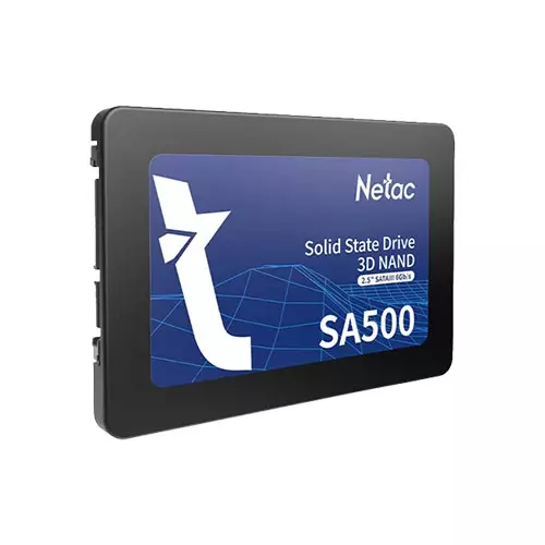 NETAC SA500 512GB 2.5 INCH SATAIII SSD #NT01SA500-512G-S3X / NT01SA500-512-S3X - 2