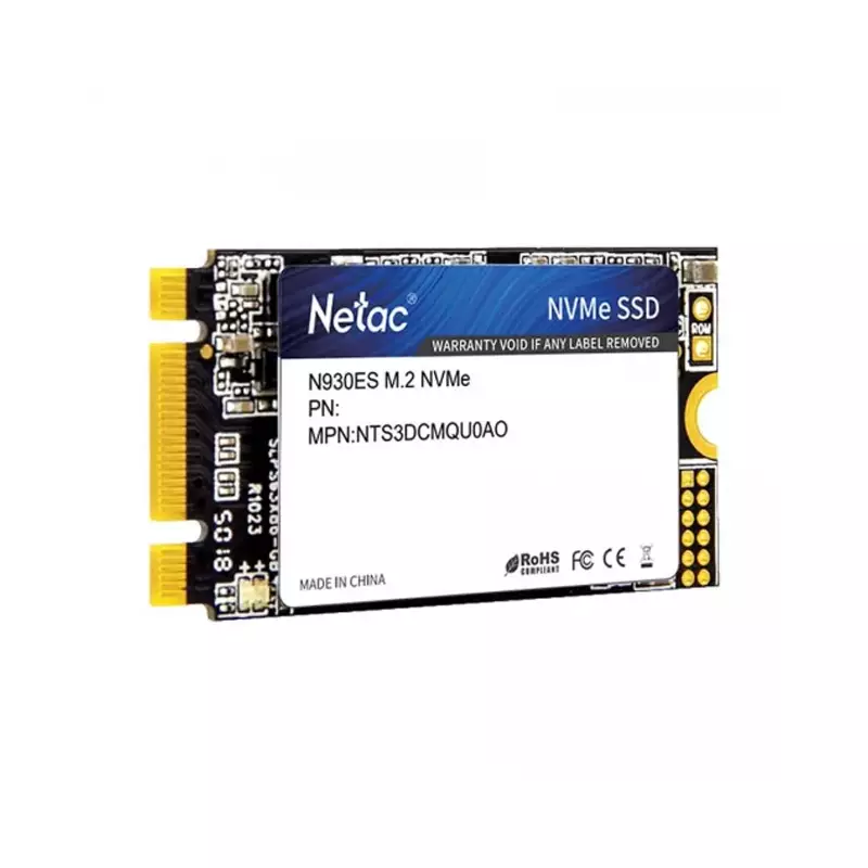 NETAC N930ES 128GB M.2 2242 PCIE 3.0 X2 NVME INTERNAL SSD - 1