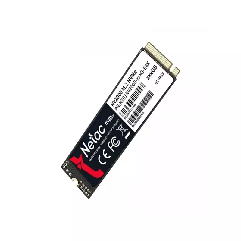 NETAC NV2000 512GB M.2 2280 PCIE 3.0 X4 NVME INTERNAL SSD - 1