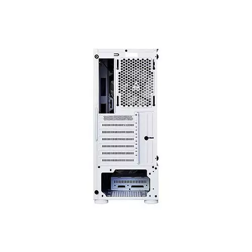 Montech X1 MESH White Tempered Glass ATX Mid-Tower Gaming Case - 2