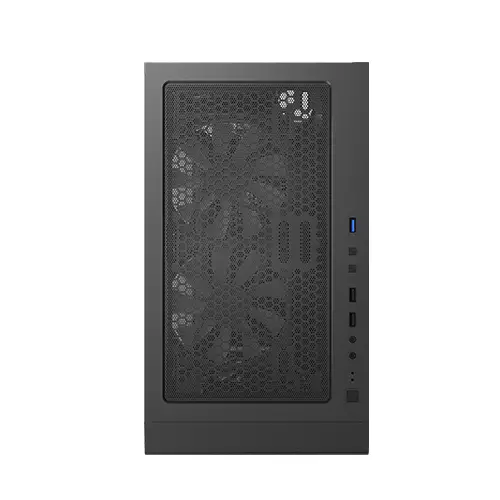 Montech X3 Glass High Airflow ATX Mid Tower Gaming Case (Black ) - 2