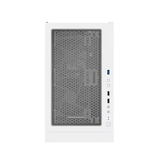 Montech X3 Glass High Airflow ATX Mid Tower Gaming Case (White) - 1