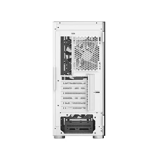 Montech X3 Glass High Airflow ATX Mid Tower Gaming Case (White) - 2