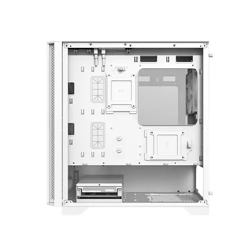 Montech AIR 100 LITE Micro ATX Tower Casing (White) - 2