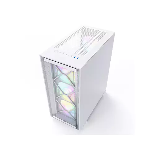 Montech AIR 1000 Premium ATX Mid Tower Case (White) - 3