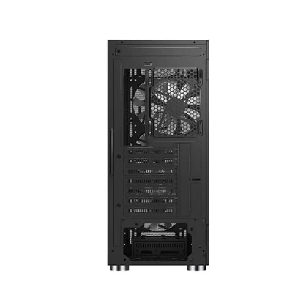 Montech X3 Mesh RGB Lighting Tempered Glass ATX Mid-Tower Gaming Case (Black) - 1