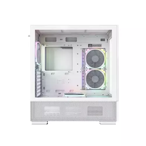 MONTECH SKY TWO ATX MID-TOWER CASING (WHITE) - 2