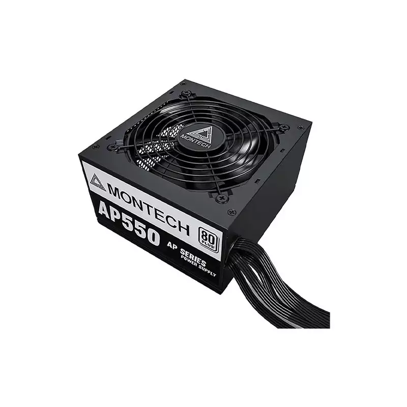 Montech AP 550 550W ATX Non Modular 80 Plus White Power Supply - 1