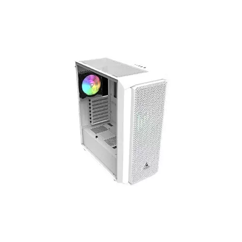 Montech AIR X Mid Tower ATX Gaming Desktop Case (White) - 1