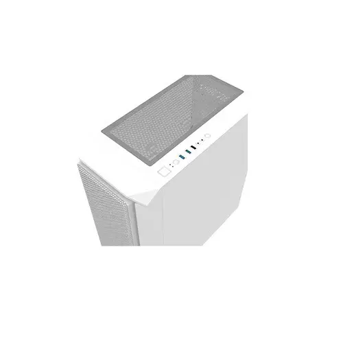 Montech AIR X Mid Tower ATX Gaming Desktop Case (White) - 2