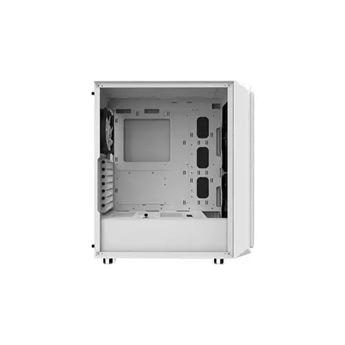 Montech AIR X Mid Tower ATX Gaming Desktop Case (White) - 3