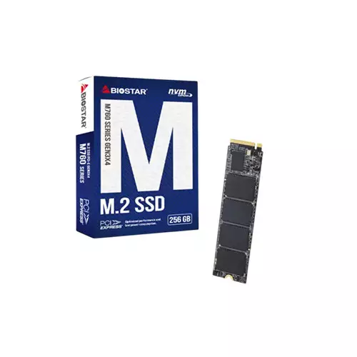 Biostar M760 256GB M.2 NVMe PCI-Express Gen3x4 SSD