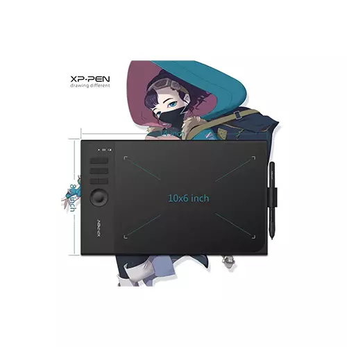 XP-Pen Star 06 Wireless Digital Drawing Graphics Tablet - 1