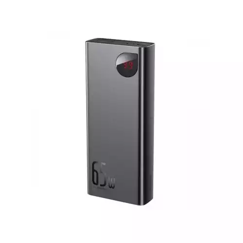 Baseus Power Bank Adaman 65W 20000mAh PPIMDA-D01 Metal Digital Display Quick Charge Black