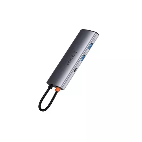 BASEUS TYPE-C HUB METAL GLEAM SERIES 7-IN-1 MULTIFUNCTIONAL DOCKING STATION - 1