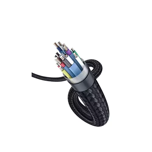 BASEUS CAKSX-C0G ENJOYMENT SERIES 4KHD MALE TO 4KHD MALE ADAPTER CABLE - 2