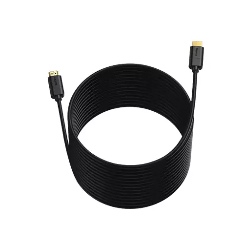 BASEUS HIGH DEFINITION SERIES HDMI TO HDMI ADAPTER CABLE 1M BLACK CAKGQ-A01 - 2