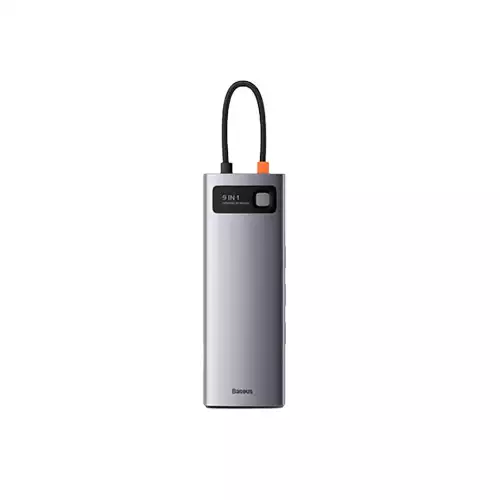 BASEUS CAHUB-CU0G METAL GLEAM SERIES 9-IN-1 MULTIFUNCTIONAL TYPE-C HUB