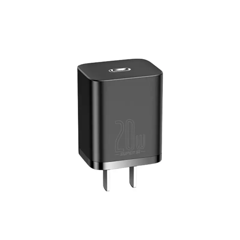Baseus Super Si 20W PD Quick Charger (Black) - 2