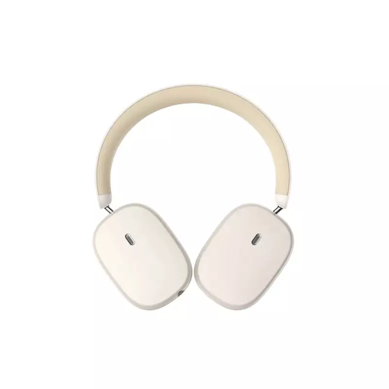 Baseus Bowie H1 ANC Over-Ear Bluetooth Headphone (Rice White) - 2