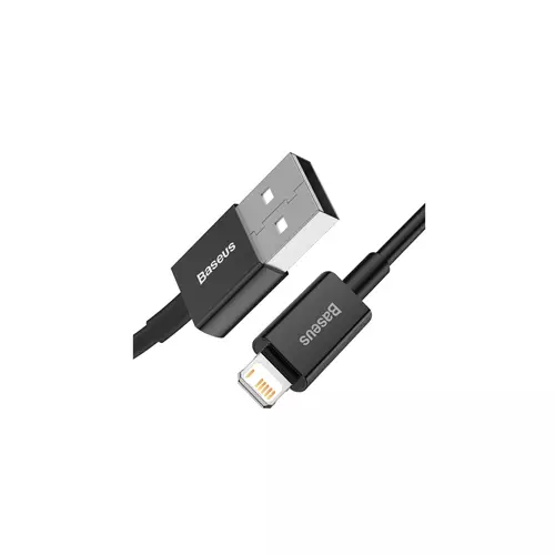 Baseus USB Male to Lightning Male Black Charging & Data Cable - 2