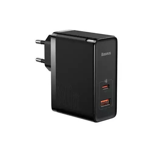 Baseus CCGAN100E5 GaN5 Pro Fast Charger C+U 100W EU - 1