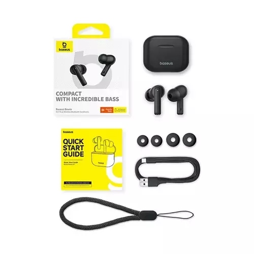 Baseus TWS Bowie E17 ENC Punchy Bass Earbuds - 2