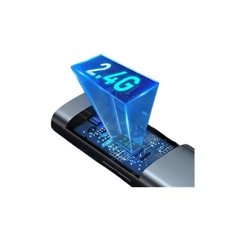 Baseus ACFYB-B0G Multimedia (Red Laser) Wireless Presenter (Grey) - 3