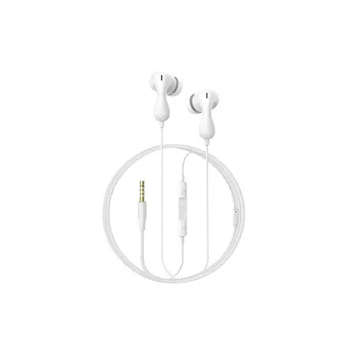 Baseus Encok HZ20 Wired 3.5mm Moon White Earphone - 1