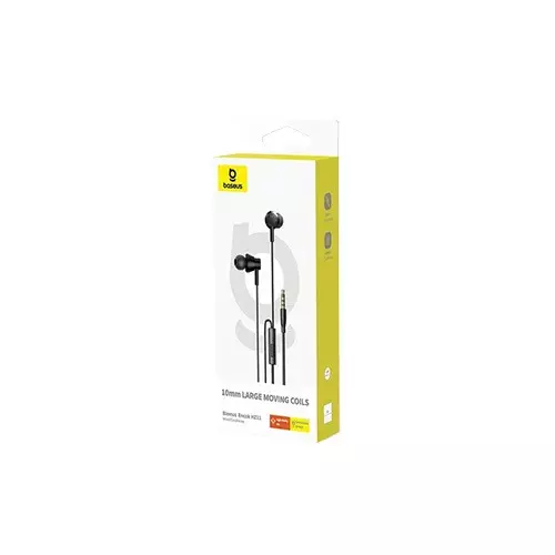 Baseus Encok HZ11 3.5mm Wired Black Earphone - 2
