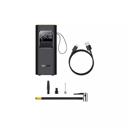 Baseus SuperMini Pro Series Wireless Cluster Black Car Inflator - 2