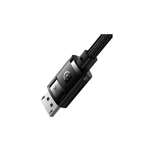 Baseus B00633706111-02 High Definition Series 2m Display port 8K to Display port 8K Cable Cluster Black - 2
