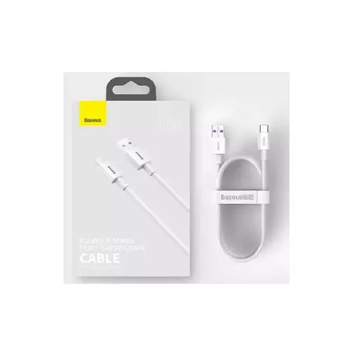 Baseus CATYS-02 Superior Series USB to Type-C 66W 1m Fast Charging Data Cable White - 2