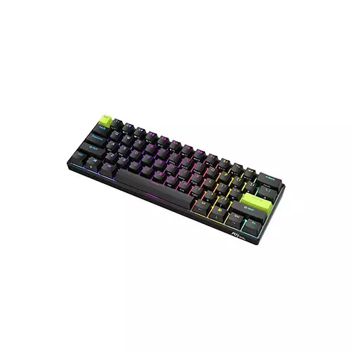 Royal Kludge RK C61 Wired RGB Mechanical Gaming Keyboard (Magnetic Mint Switch) - 2