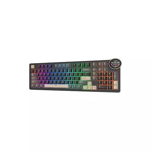 Royal Kludge RK N99 Tri-Mode Mechanical Gaming Keyboard - Phantom (Beige Switch) - 2