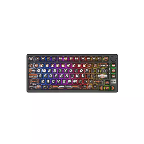 ROYAL KLUDGE RK M75 HE Wired Mechanical Keyboard (Mint Switch) - 1