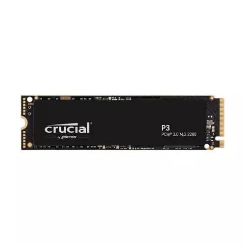 CRUCIAL P3 500GB M.2 2280 SSD - 2